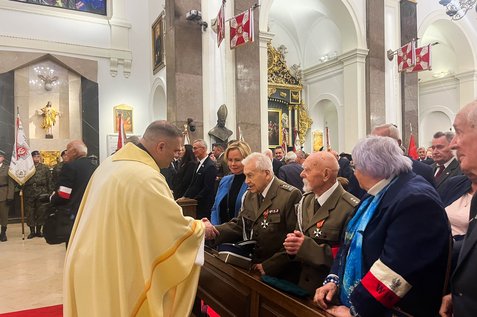 Katedra polowa: Msza św. z okazji 80. rocznicy powstania Zrzeszenia Wolność i Niezawisłość