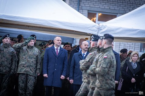 ŁOTWA: wizyta Prezydenta Polski oraz przekazanie dowodzenia PKW