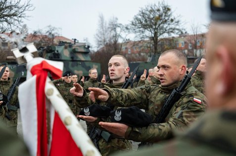 Międzyrzecz: nowi żołnierze przysięgali Ojczyźnie