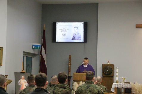 PKW Łotwa: szósta rocznica śmierci św. kpt. Tadeusza Rogali.