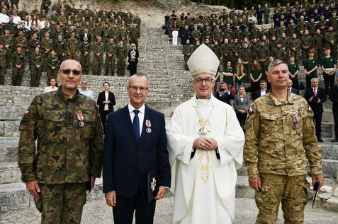 Bp Lechowicz do młodzieży na Monte Cassino: nadzieja nie zawiedzie, gdy stać was będzie na pracę, modlitwę, odwagę i poświęcenie