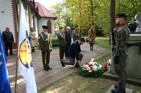 Wizyta Ministra Lecha Parella Szefa Urzędu do Spraw Kombatantów i Osób Represjonowanych w Wędrzynie i Sulęcinie