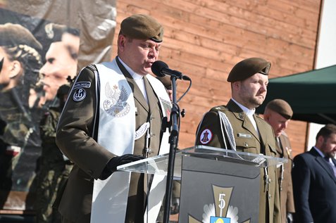 Przysięga żołnierzy 5. Mazowieckiej Brygady Obrony Terytorialnej w Przasnyszu – w rocznicę utworzenia Polskiego Państwa Podziemnego